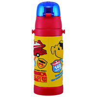 スケーター 水筒 ステンレス 直飲み 3Dロック付ダイレクトボトル トミカ 480ml 子供 323203 1個（直送品）