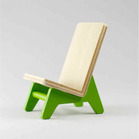 ヤマト工芸 携帯ホルダー スマホスタンド 携帯スタンド chair holder 木製 ライトグリーン 221158 1個（直送品）