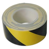 セーフラン安全用品 クッショントラテープR 幅60mm×3m 黄黒 【1ケース40巻】 12066R-C 1箱(40巻入)（直送品）