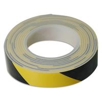 セーフラン安全用品 クッショントラテープR 幅30mm×3m 黄黒 【1ケース40巻】 12065R-C 1箱（40巻入）（直送品）