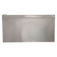 ナカバヤシ 抗菌PVC製ペンケース /ホワイト KP-01WH 1セット(1個×10)