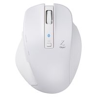 ナカバヤシ 5ボタンBlueLEDマウスホワイト MUS-BKF131W 1個（直送品）