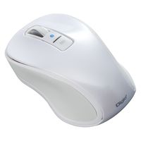 ナカバヤシ ５静音３ボタンＢｌｕｅＬＥＤマウスホワイト MUS-BKT174W 1個（直送品）