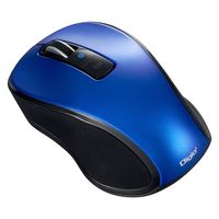 ナカバヤシ ５静音３ボタンＢｌｕｅＬＥＤマウスブルー MUS-BKT174BL 1個（直送品）