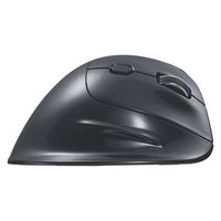 ナカバヤシ 高速スク無線エルゴ5ボタンマウスブラック MUS-RKF176BK 1個