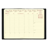 ２０２３年度４月始まりダイアリー クオバディス ビジネスプレステージ４　クラブ 両面１週間バーチカル ブループラッセ 1冊（直送品）