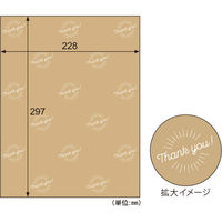 ヒサゴ ピタッとペーパー　サンキュ KP001 2冊（直送品）