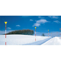 安全機器 V型 スノーポール 40ー3V型 10本セット 362-005 1セット(10本入)（直送品）