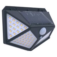 １００ＬＥＤソーラー充電センサーライト電球色　ＨＤＬーＳＬ１００Ｄ　1台 ヒロ・コーポレーション（直送品）