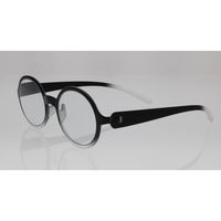 ダイヤモンド バイエヌ ラウンド型 老眼鏡 +3.00 ブラックグラデーション 8033641 1個（直送品）