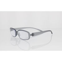 ダイヤモンド バイエヌ スクエア型 老眼鏡 +2.50 マットダークグレー 8033722 1個