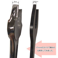 アイガー 極薄スパナ (2.65×135mm)　1本 アイガーツール（直送品）