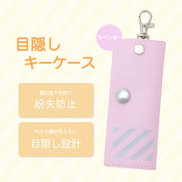 アスカ 目隠しキーケース　ラベンダー KCV04V 2個（直送品）
