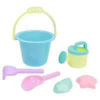 池田工業社 パステルカラーバケツ 6点セット 砂遊び・水遊び