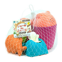 池田工業社 ジョーロdeニャ~ゴ 6点セット おもちゃ 砂遊び ネコ 猫 バイオマス 9230 1個