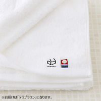 アスクル 今治ベーシック バスタオル ベージュ 104005013 1セット(3枚) オリジナル