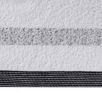 林 バスタオル 日本製(今治) やわらか ボーダー ブラック(黒) BI207030 1枚