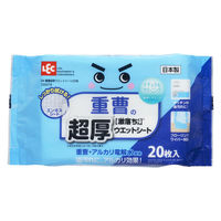 レック 激落ちくん重曹【超厚】ウエットシート C00276 1セット(20枚入×4パック)