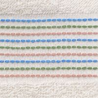 林 バスタオル オーガニックコットン 2枚セット アイボリー BL605613 1セット(2枚入)