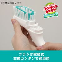 スリーエム(3M) スコッチブライト バスシャイン ハンディブラシ 取り換え用ブラシ お風呂掃除 抗菌 溝 カビ B-562J (1個入×3)