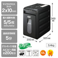 アコ・ブランズ・ジャパン　A4　マイクロカットシュレッダ　（12L/最大5枚細断） A3312M-2B