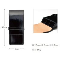 Il Bussetto イル・ブセット ペンケース 牛革 3本入れ用 レッド 7815108 1個（直送品）