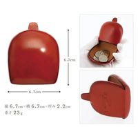 Il Bussetto イル・ブセット 牛革コインケース ネイビー 7815174 1個（直送品）