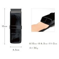 Il Bussetto イル・ブセット ペンケース 牛革 2本入れ用 グリーン 7815157 1個（直送品）