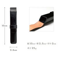 Il Bussetto イル・ブセット ペンケース 牛革 1本入れ用 ブルー 7815229 1個（直送品）