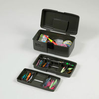 ベストコ ツールボックス 中皿式 ガレージ DIY アウトドア 工具箱 パーツ カーキ MA-4025 Boite 4988562002594 1個