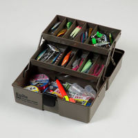 ベストコ ツールボックス 仕切式 ガレージ DIY アウトドア 工具箱 パーツ ブラウン MA-4027 Boite 4988562002617 1個