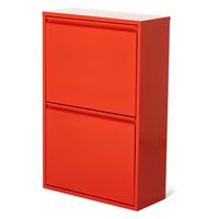 DOTTUS waste basket ウエストバスケット4 2×2段 64L レッド wastebask4/red 1台（取寄品）