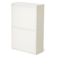 DOTTUS waste basket ウエストバスケット4 2×2段 64L ホワイト wastebask4/wh 1台（取寄品）