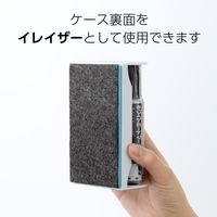 ぺんてる ホワイトボードマーカー ノックル 中字 黒・赤アソート イレーザーセット EMWLM4STMOS 1セット