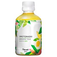 ハルナプロデュース ルカフェ オモテナシ緑茶 280ml 1セット（48本）