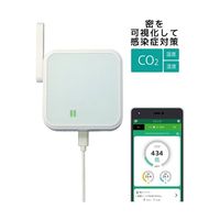 ラトックシステム WiーFi CO2センサー RS-WFCO2 1個 64-9077-81（直送品）