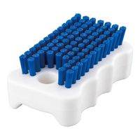 アズワン ハンドブラシ（ミニ・PBT毛）青 HNDM-B 1個 4-3684-05（直送品）