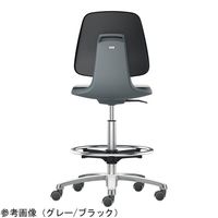 アズワン ラボチェアー(LABSIT)フットリング付き ブルー/ブラック 6287741 1個 4-4196-04（直送品）