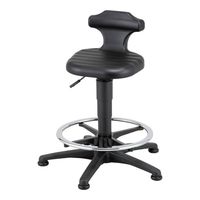 アズワン ラボスタンディングチェアー フットリング付き 6288957 1個 4-4197-02（直送品）