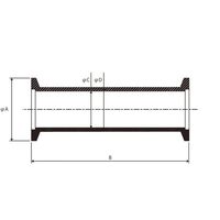 アズワン NW ニップル NW25 4-5087-02 1個（直送品）