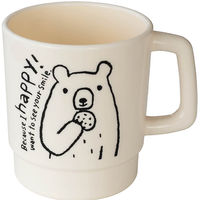 ヘッズ グラットンベアスタッキングマグカップ-1(6個) GLB-MUG1 1セット(2パック×6個)（直送品）