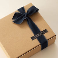 ヘッズ フリンジコットンブレンドリボン-10/ネイビー(1巻) MFR-NR10 1セット(10パック×1巻)（直送品）