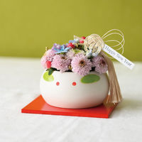 ヘッズ ウッドベース小-2/レッド(4枚) M-WDB2 1セット(5パック×4枚)（直送品）