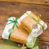 ヘッズ パルプモウルドギフトBOX-M/ホワイト-2(10枚) PMW-GM2 1セット(5パック×10枚)（直送品）