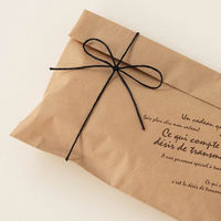 ヘッズ ワックスジュートリボン-6/ブラック(1巻) WJT-R6 1セット(10パック×1巻)（直送品）