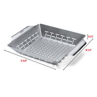 Weber 6434 ベジタブルバスケット ラージ 00234307 1個（直送品）