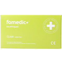 フォーカルコーポレーション ラテックスフリー ワンタッチ駆血帯 ライトブルー CL-200 1個