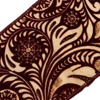 ホワイエ WRSNOWFLAKE/ACANTHUS FLCKDDUPION BUR10cm 9600055BUR 1個（直送品）