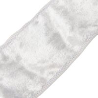 ホワイエ WR PLAINVELEVT W/TISSUE BACKING WH 6.3cm 9600060WH 1個（直送品）