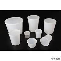 ウィザーライフサイエンス 試料保存容器 473mL Φ106.8×93.8mm 100個入 14-955-117B 1箱(100個)（直送品）